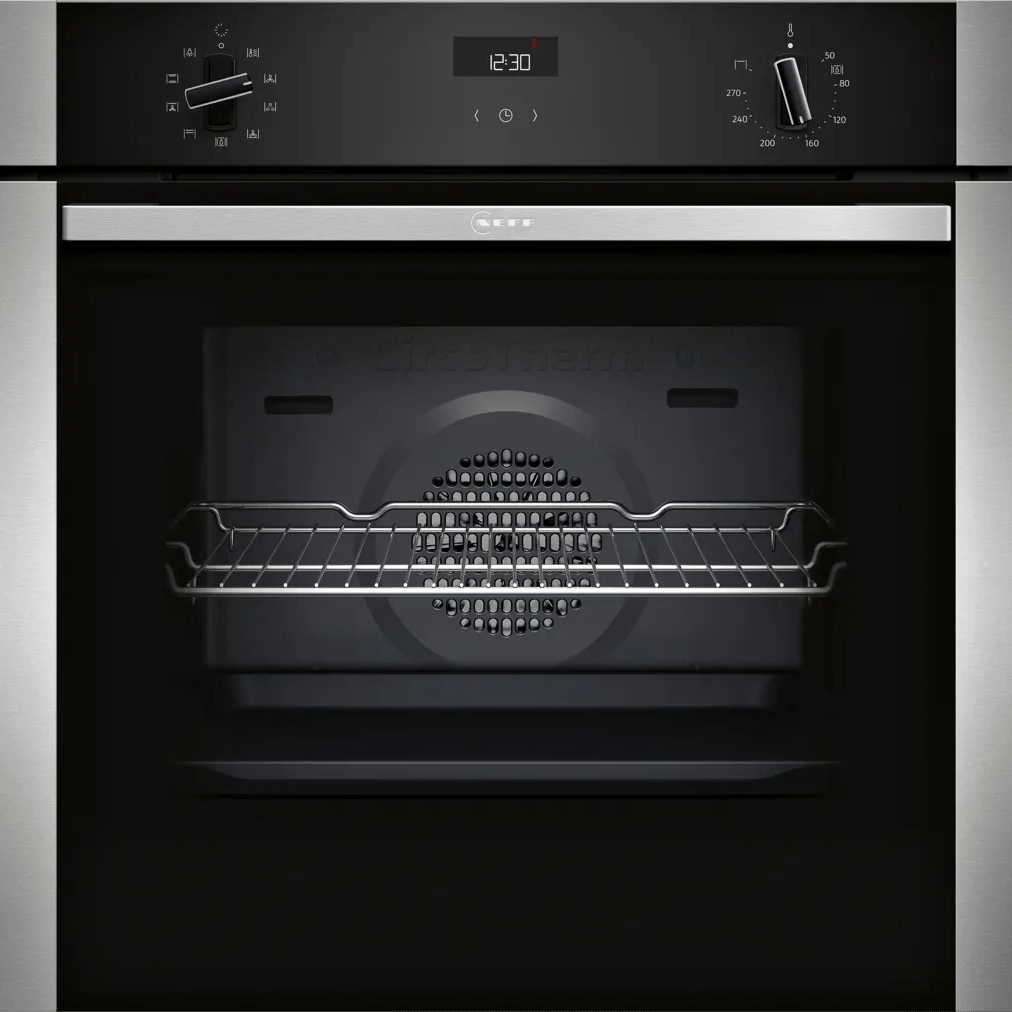 Neff B1ACE4HN0B N 50 Single Oven Black - Araco Interiors