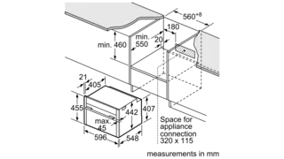 Neff C24MR21G0B N 70 Compact Oven with Microwave Graphite - Araco Interiors