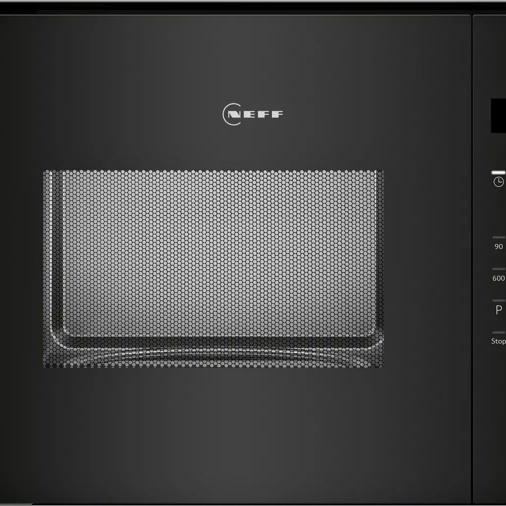 Neff HLAWD23N0B N 50 Integrated Microwave Black - Araco Interiors