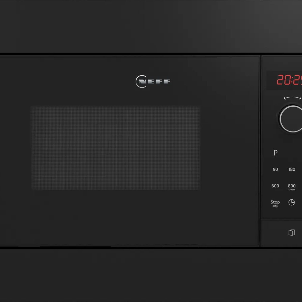 Neff HLAWG25S3B N 30 Integrated Microwave Black - Araco Interiors