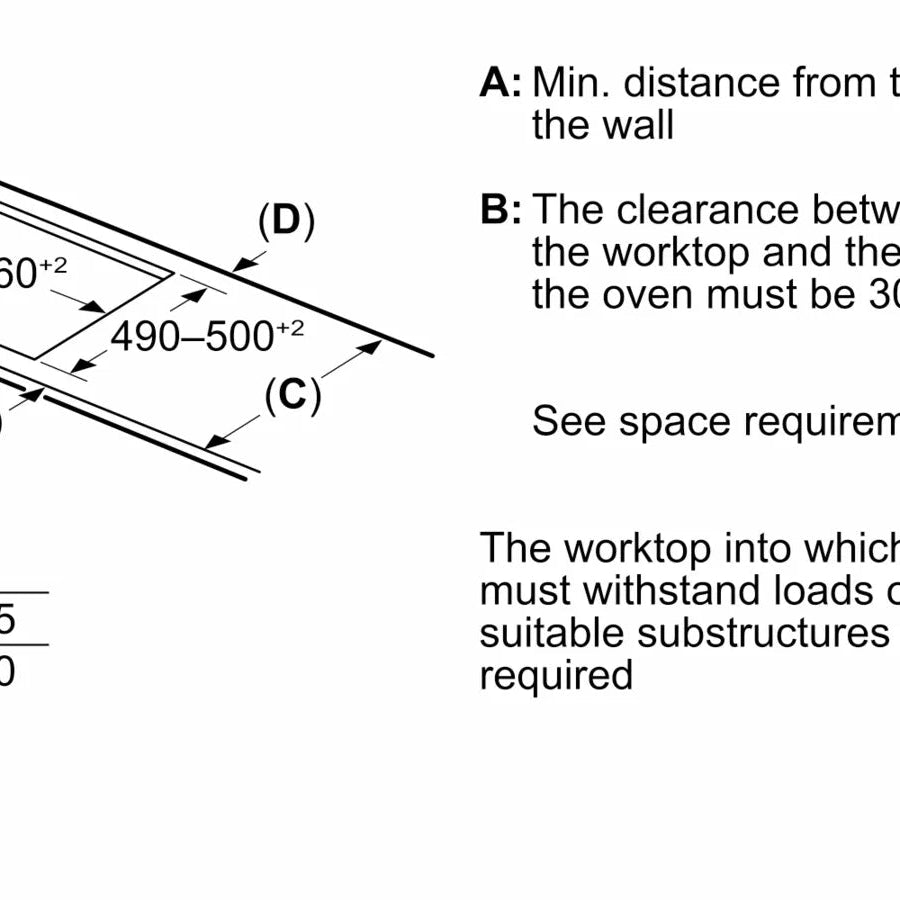 Neff T66FHX4L0 N 70 60cm Flex Induction Hob Black Glass - Araco Interiors