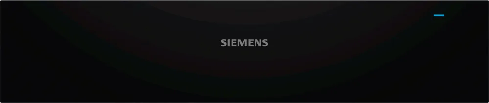 Siemens BI510CNR0B iQ500 14cm Warming Drawer Black - Araco Interiors