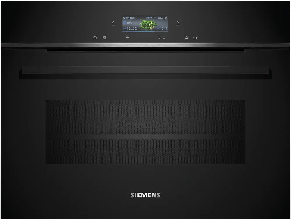 Siemens CM724G1B1B iQ700 Combination Oven Black - Araco Interiors