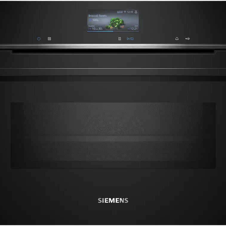 Siemens CM736G1B1B iQ700 Combination Oven Black - Araco Interiors