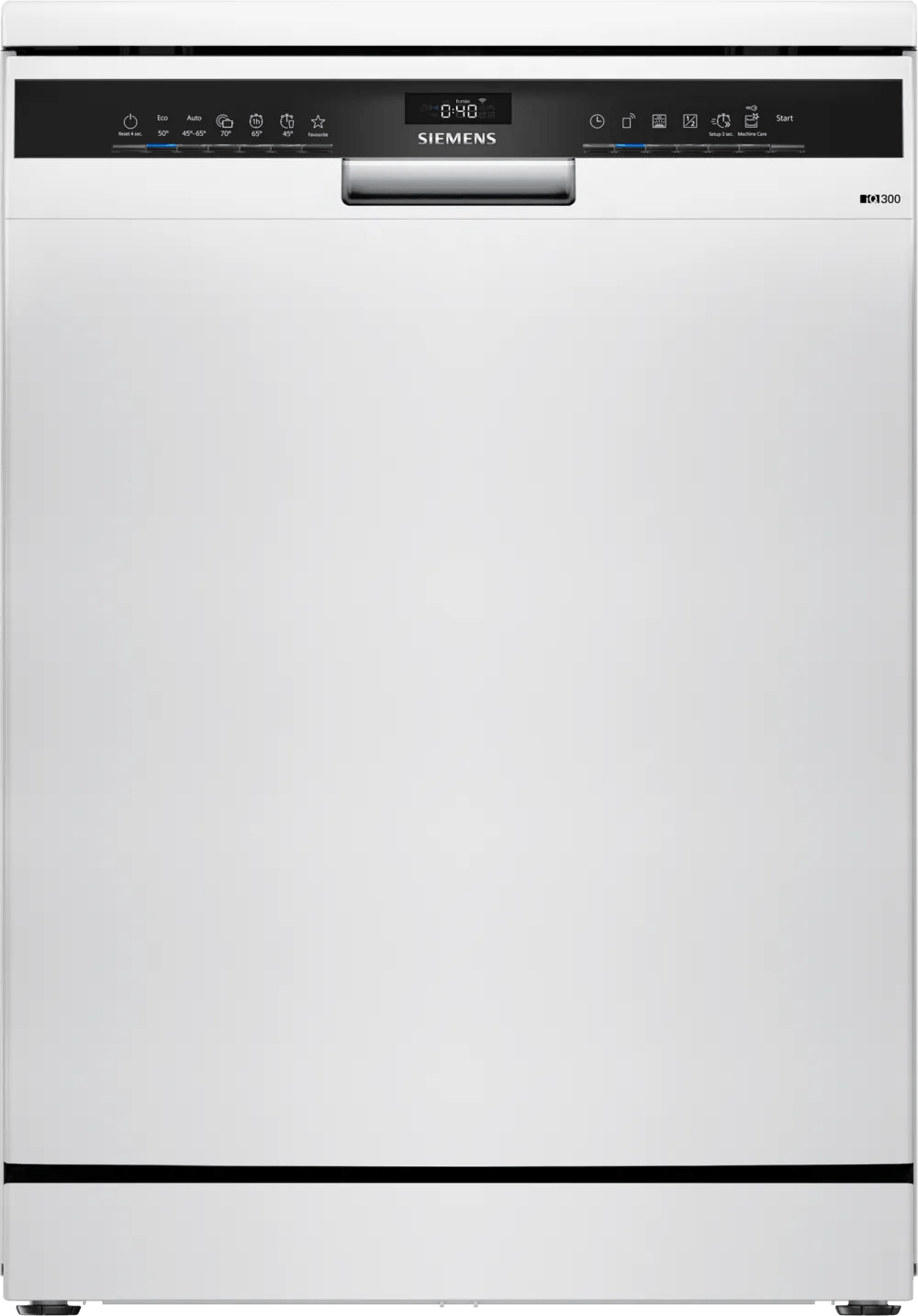 Siemens SN23EW03ME iQ300 60cm Freestanding Dishwasher White - Araco Interiors