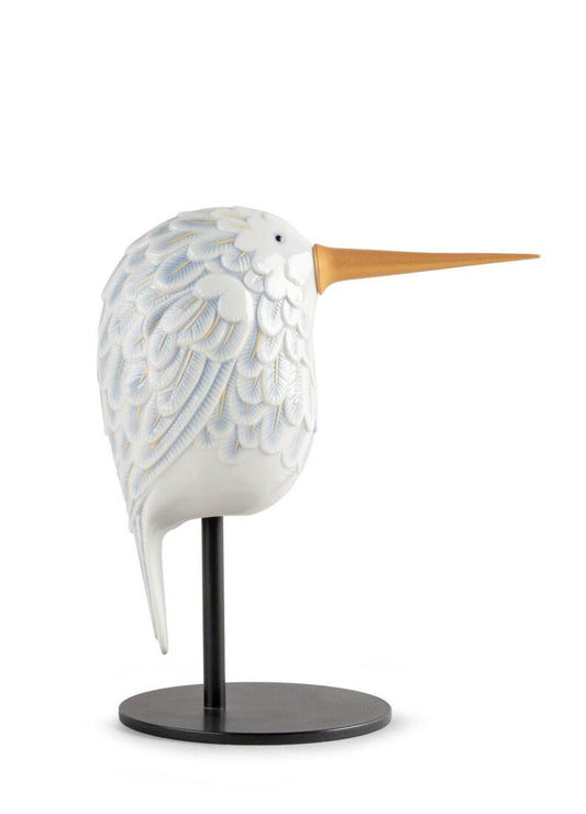 Lladro Face 2 Face Hummingbird White-0