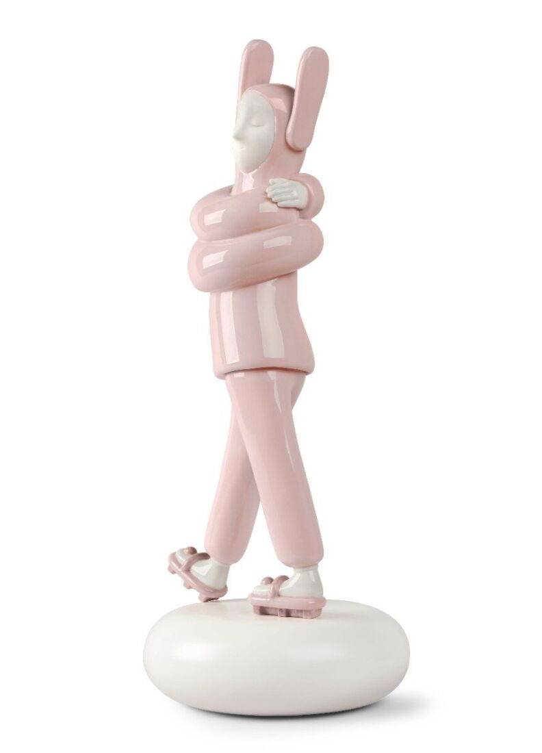 Lladro Embraced (pink)-0