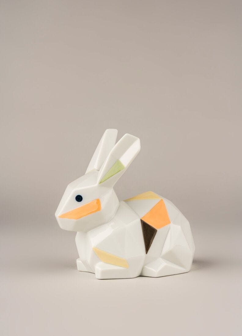 Lladro Rabbit White-1