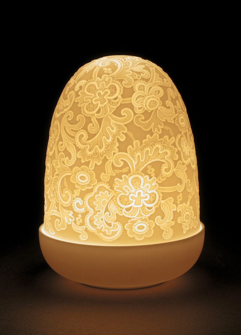 Lladro Lace Dome lamp-1