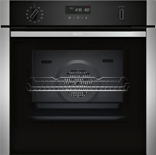 Neff B2ACH7HH0B N 50  Pyrolytic Single Oven Black-0