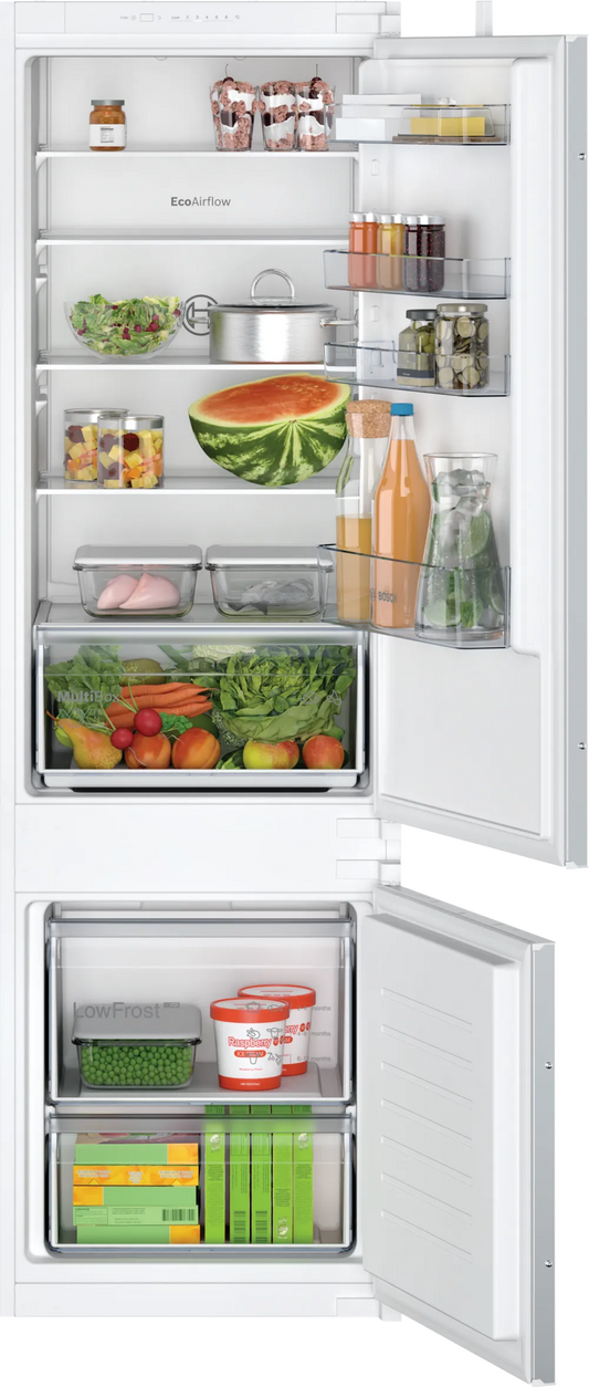 Bosch KIV87NSE0G Series 2  177x54 70/30 Fridge Freezer-0