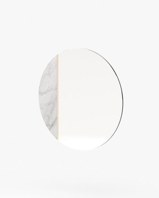 Laskasas ROSANE Mirror Carrara Marble-0