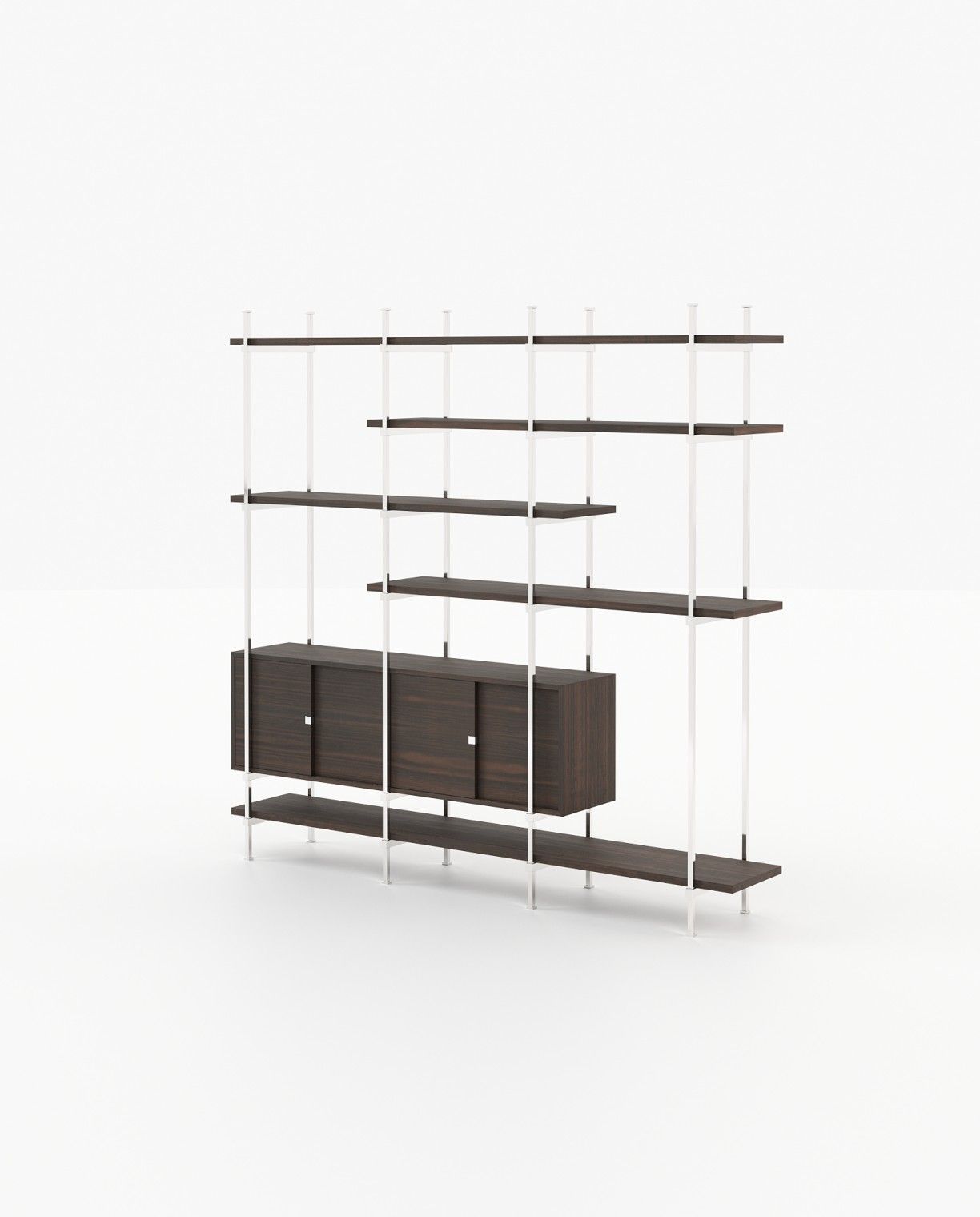 Laskasas TAYLOR Bookcase & Shelving Smoked Eucalyptus Veneer Matte-0