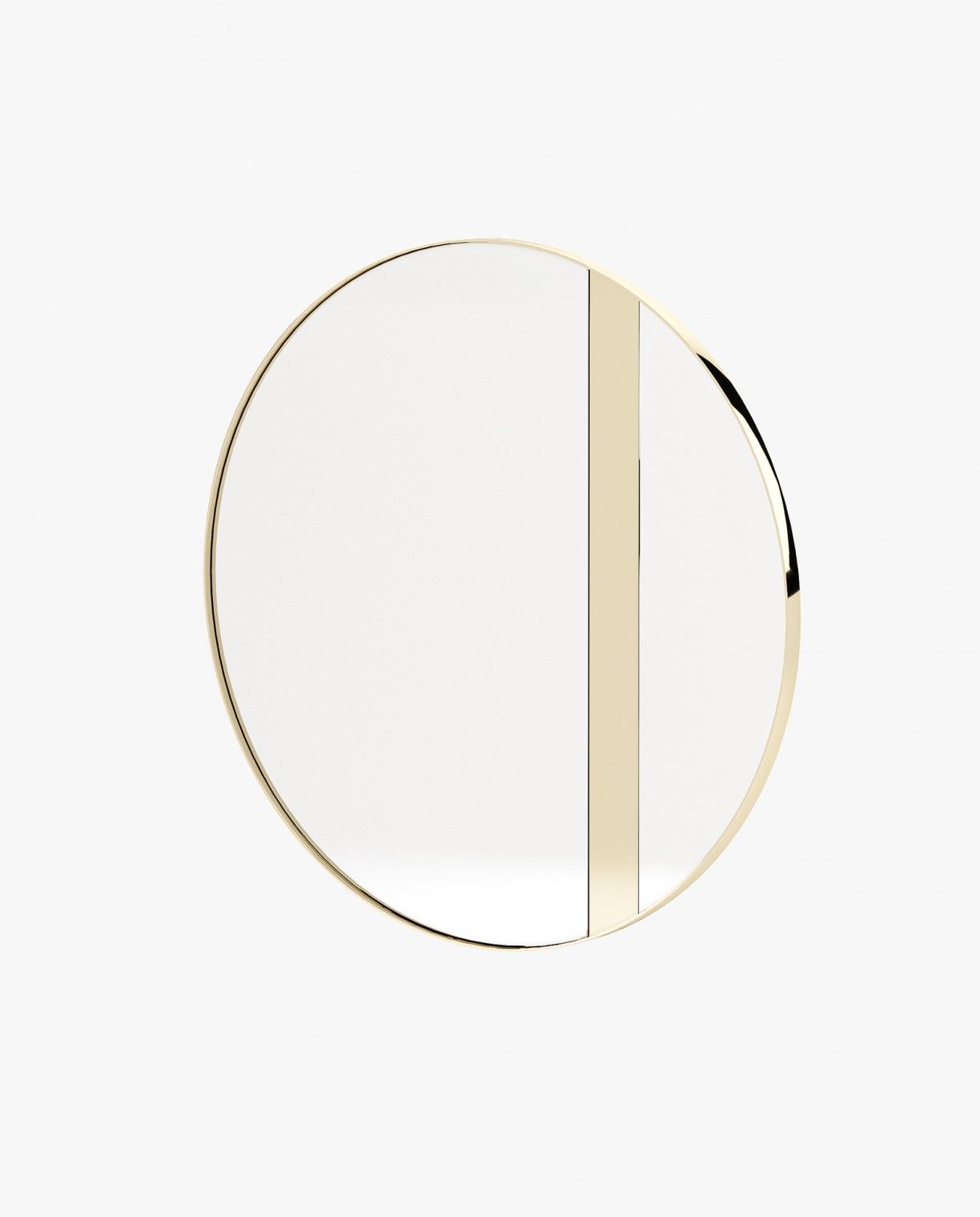 Laskasas ROD Mirror Gilded Polished Stainless Steel-0