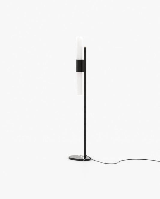 Laskasas EVANS  Floor Lamp Nero Marquina Polished Marble-0