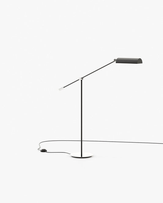 Laskasas RANDOLPH  Floor Lamp Polished Stainless Steel-0