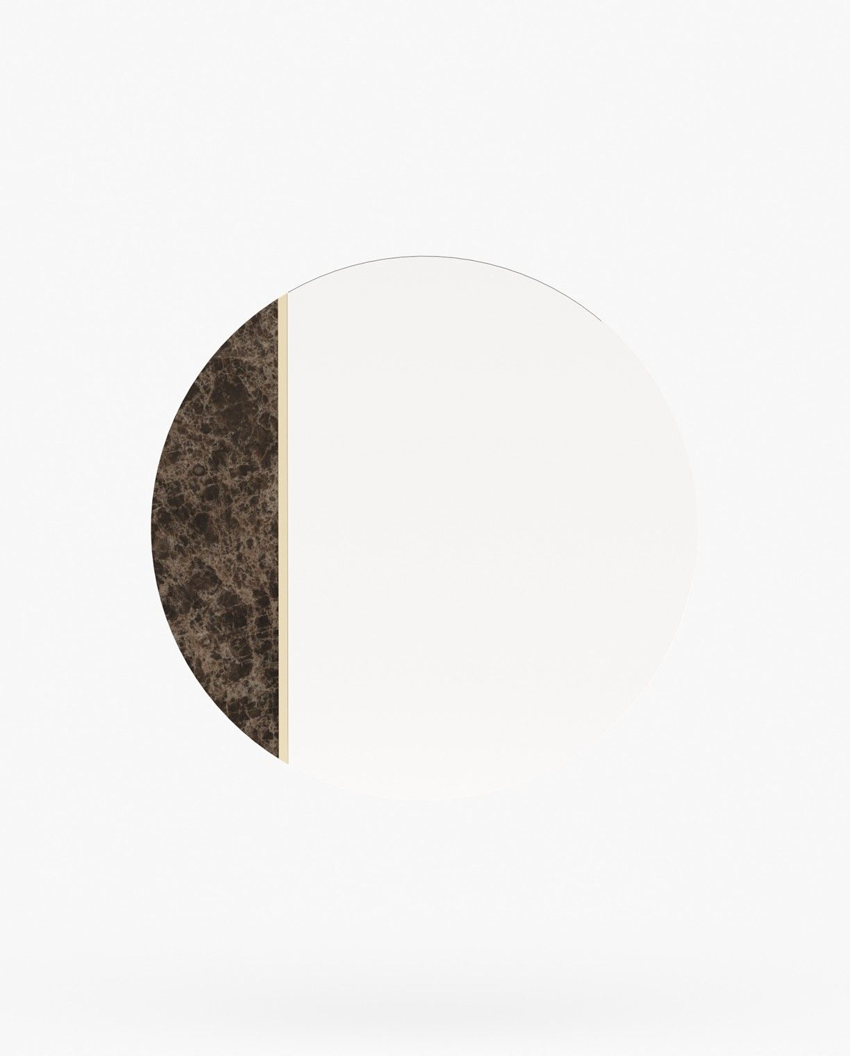 Laskasas ROSANE Mirror Emperador Dark Polished Marble-1