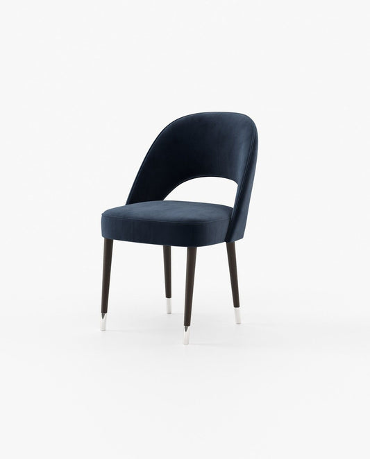 Laskasas AMOUR Dining Chair & Bench Vienna Deep Blue-0