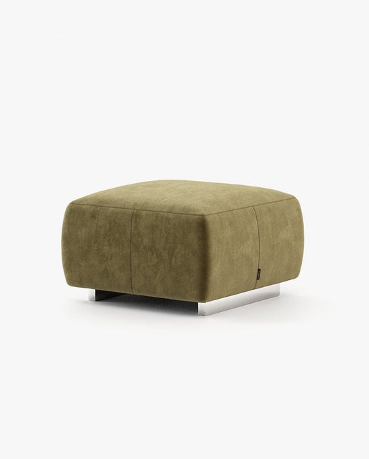 Laskasas BENNER Footstool & Pouf Vienna Mud-0