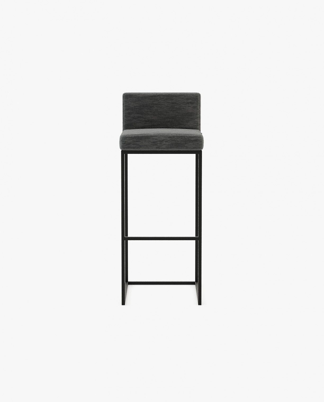 Laskasas PETER Bar & Counter Stool Piera Anthracite-1