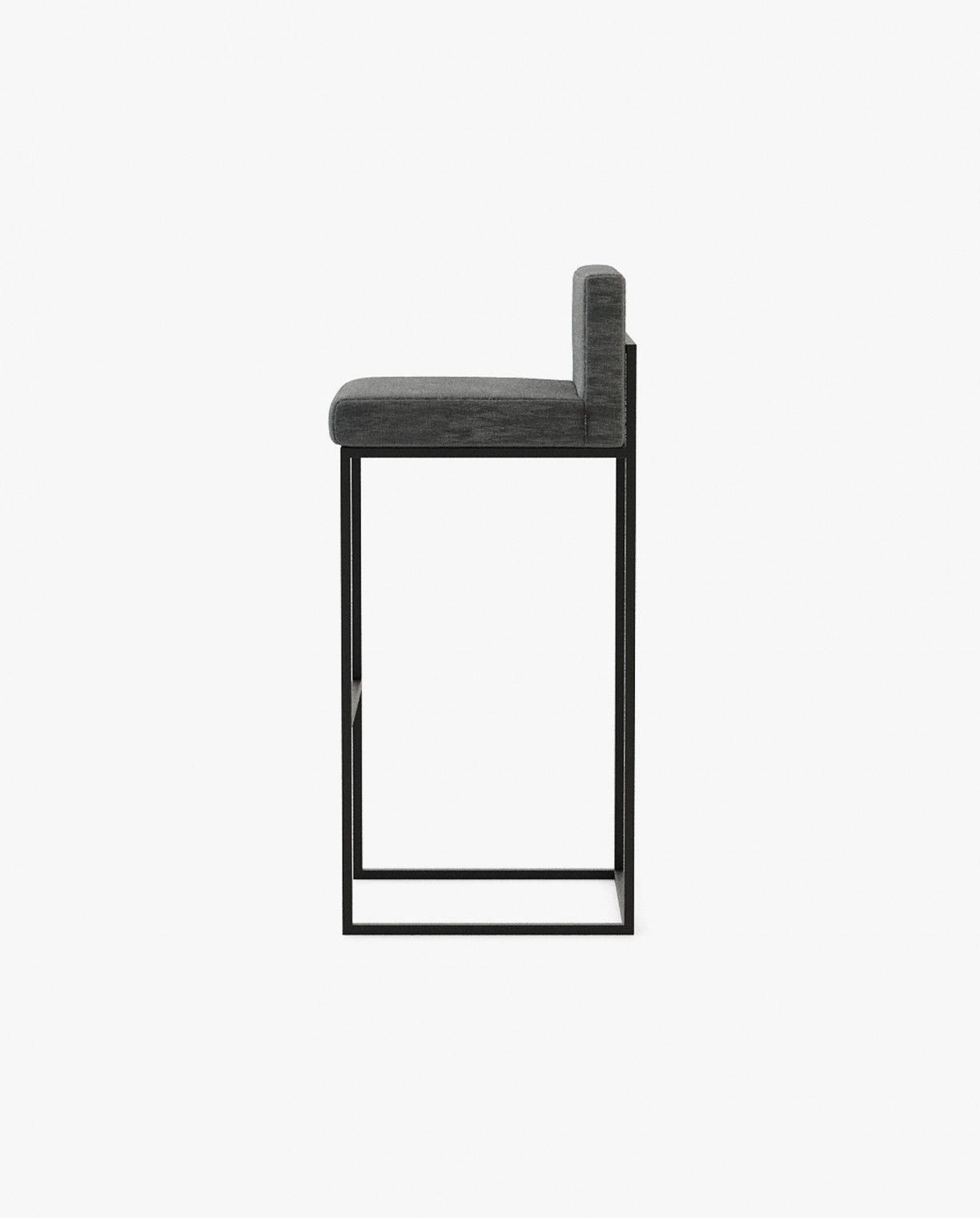 Laskasas PETER Bar & Counter Stool Piera Anthracite-2