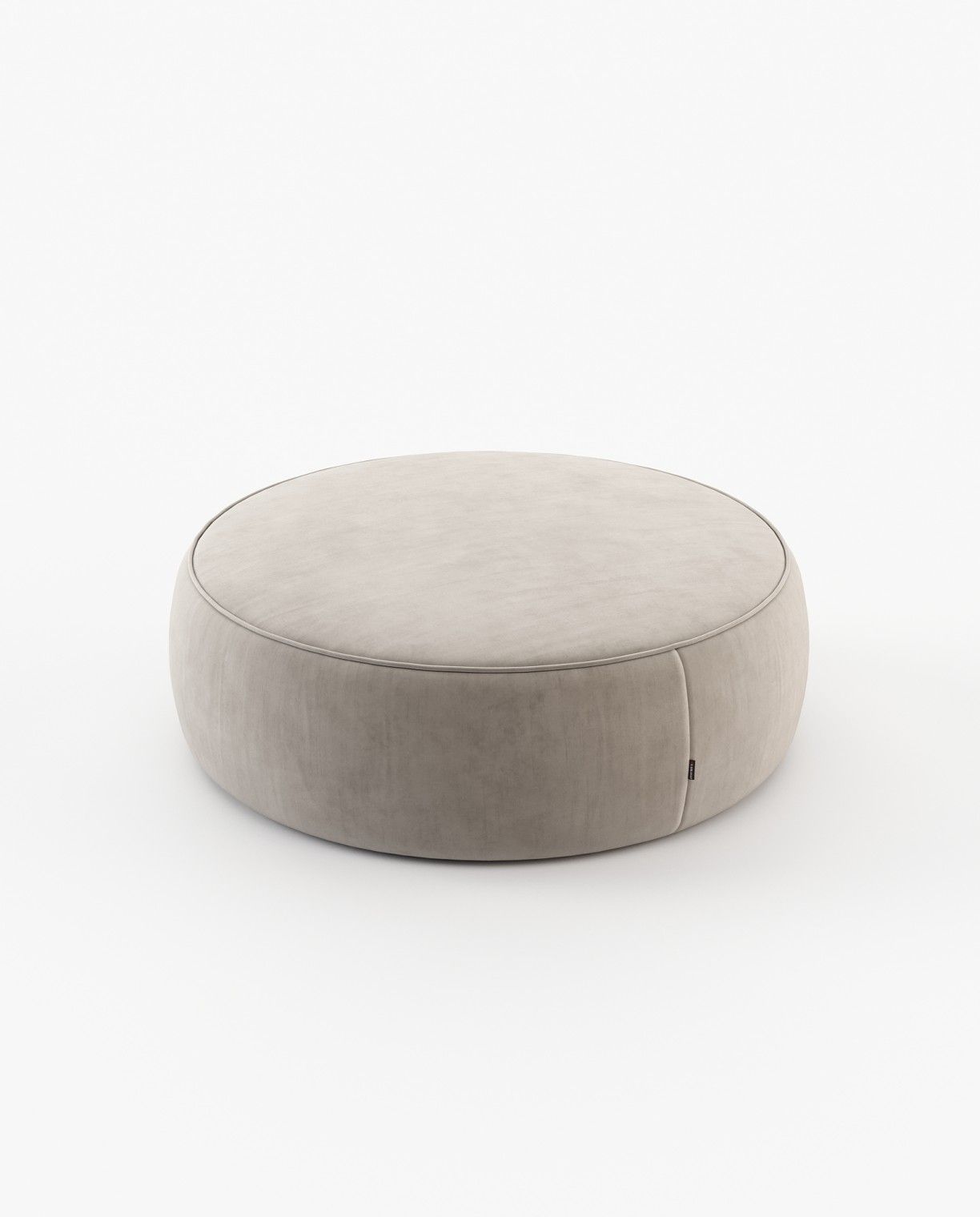 Laskasas SEBASTIAN Footstool & Pouf Vienna Khaki-2