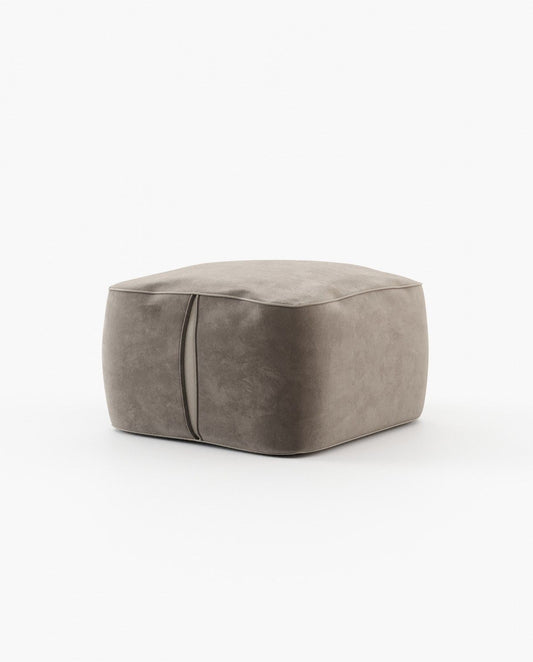 Laskasas FRASER Footstool & Pouf Vienna Khaki-0