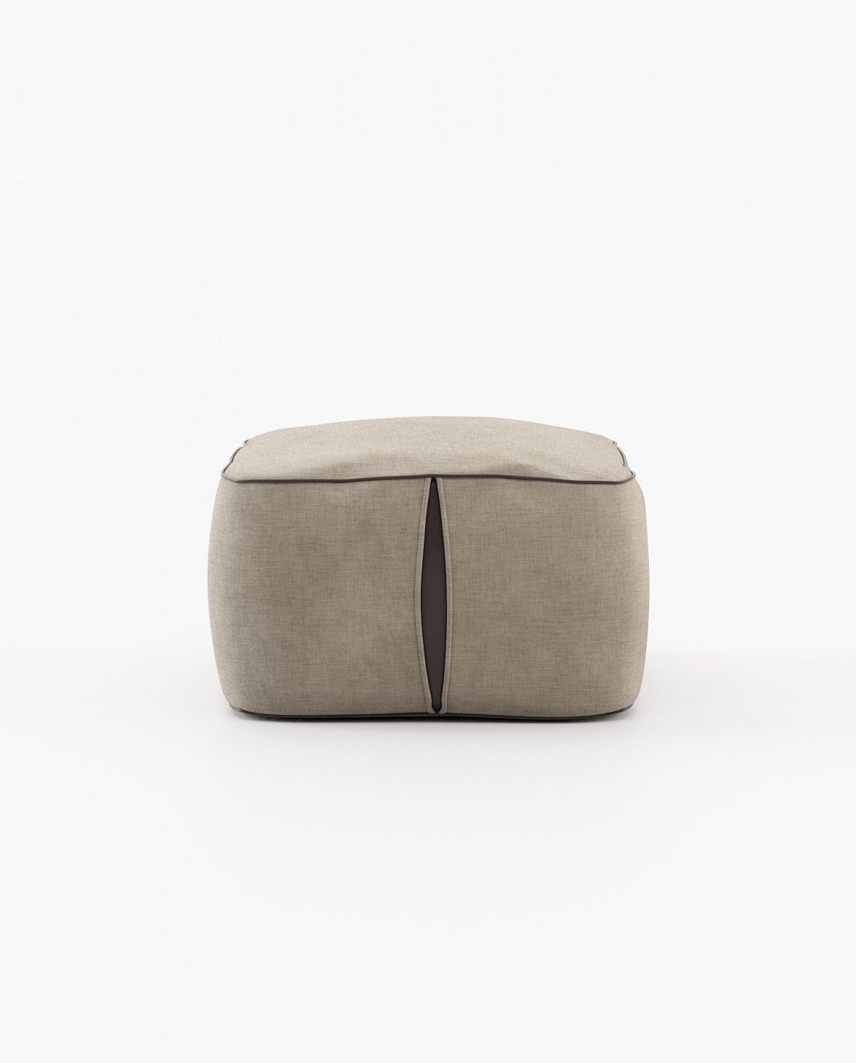 Laskasas FRASER Footstool & Pouf Xangai Sand-1