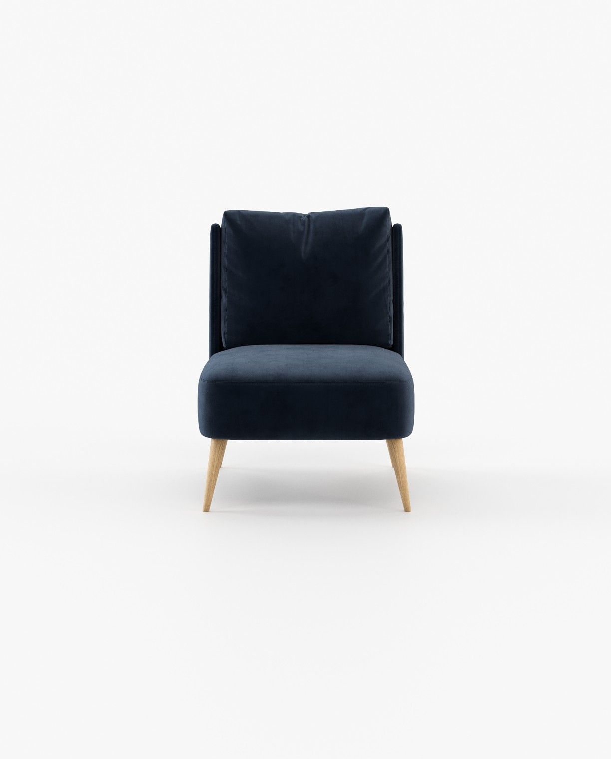 Laskasas TADEAS Armchair Vienna Deep Blue-1