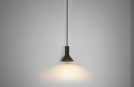 CTO Lighting Torres Short - Ceiling Plate - IP44 Pendant Light bronze with honed alabaster-0