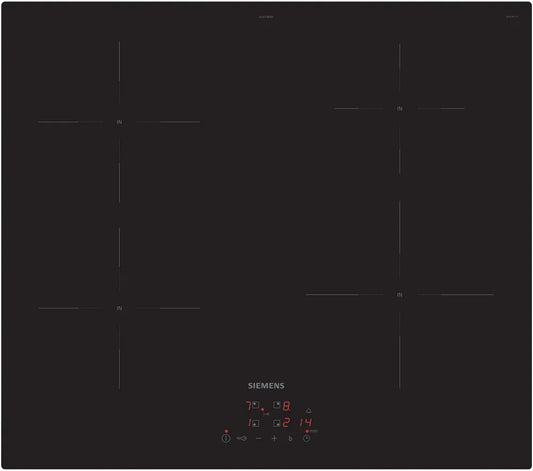 Siemens EU611BEB5E iQ100  60cm Induction Hob Black Glass-0