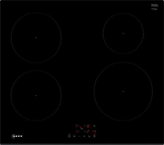 Neff T36FBE1L0 N 30  60cm Flex Induction Hob Black Glass-0