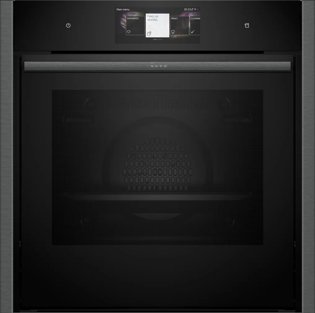 Neff B64VT73G0B N 90  Slide & Hide Pyrolytic Single Oven Graphite-0