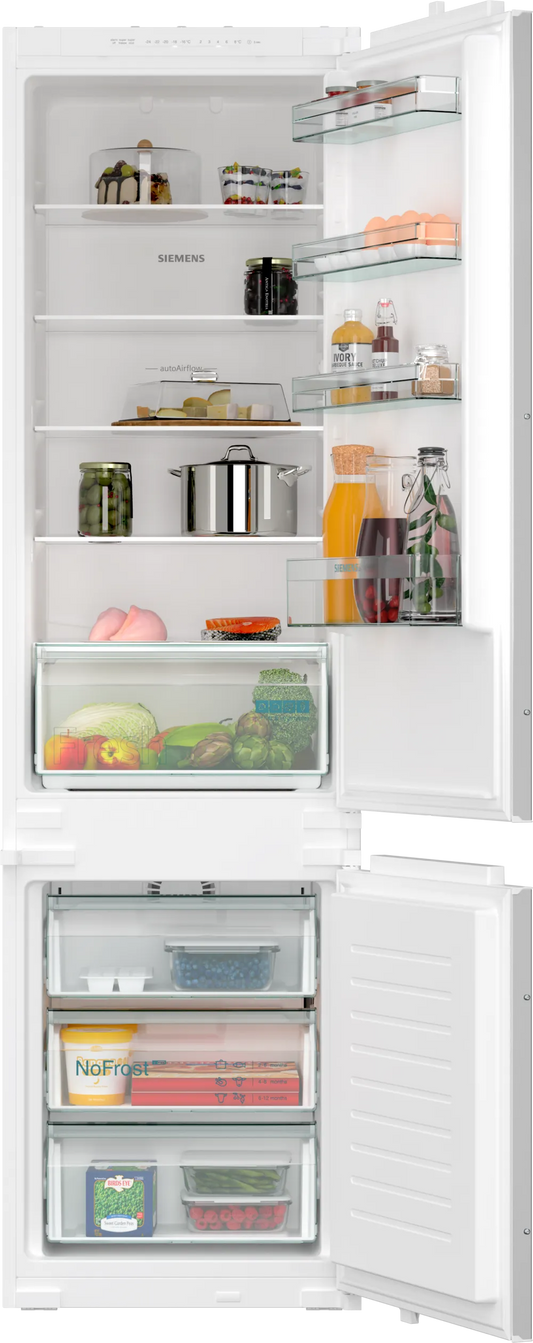 Siemens KI96NNSE0 iQ100  193.5x54 XL 60/40 Fridge Freezer-0