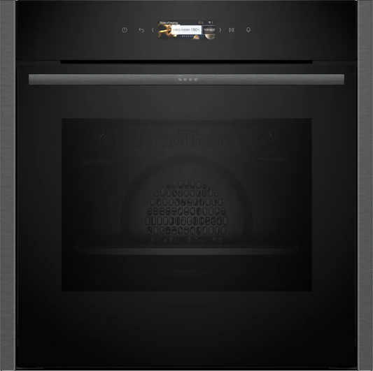 Neff B24CR71G0B N 70  Pyrolytic Single Oven Graphite-0