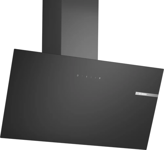 Bosch DWK85DK60B Series 2  80cm Angled Glass Hood Black glass-0