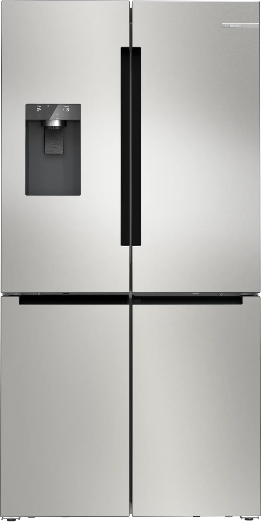 Bosch KFI96APEAG Series 6  183x91cm American Fridge Freezer Stainless Steel-0