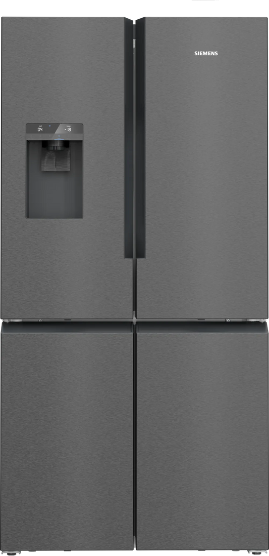 Siemens KF96DPXEA iQ700  183x91cm American Fridge Freezer Black Inox-0