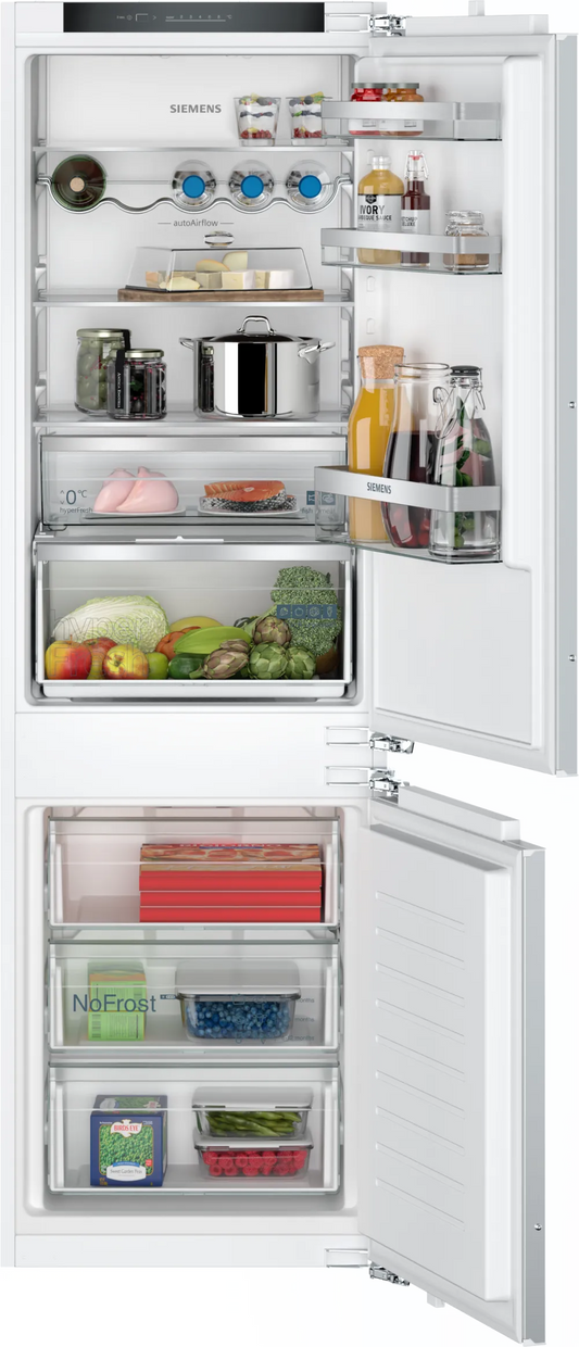 Siemens KI86NVFE0G iQ300  177x54 60/40 Fridge Freezer-0