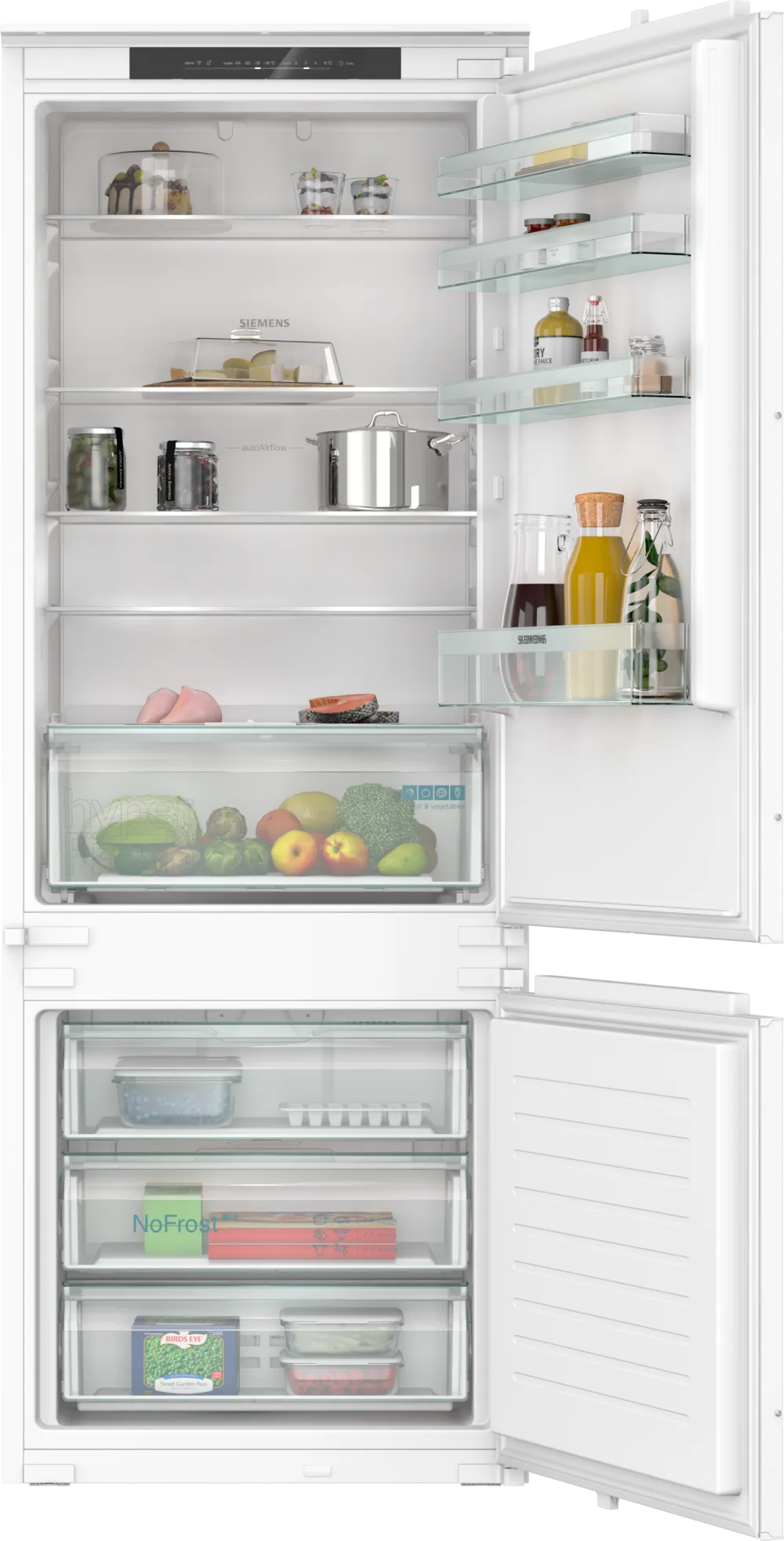 Siemens KB96NNSE0 iQ100  193.5x71 XXL 60/40 Fridge Freezer-0