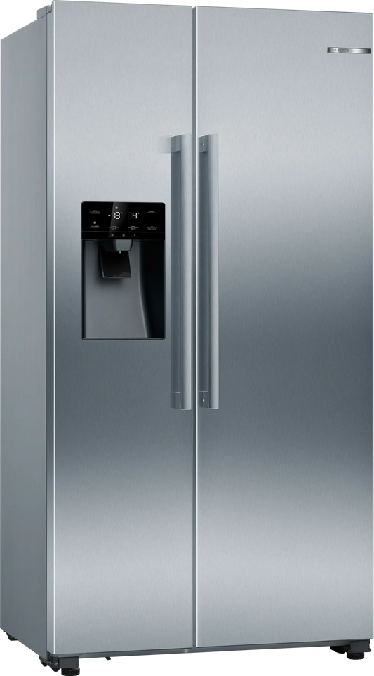 Bosch KAD93AIERG Series 6  179x91cm American Fridge Freezer Stainless Steel-0