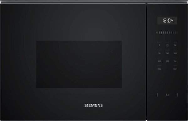 Siemens BF555LMB1B iQ500   Integrated Microwave Black-0