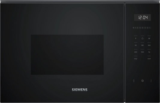 Siemens BF555LMB1B iQ500   Integrated Microwave Black-0