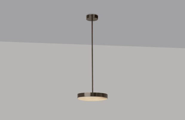 CTO Lighting Anvers Medium - DALI-A Pendant Light bronze with honed alabaster-0