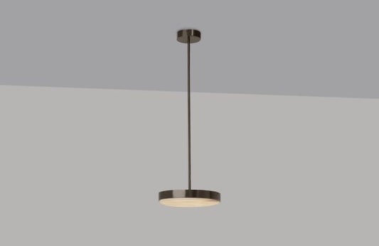 CTO Lighting Anvers Medium - DALI-A Pendant Light bronze with honed alabaster-0