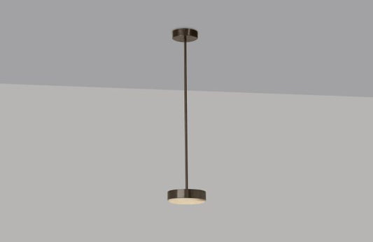 CTO Lighting Anvers Small Pendant Light antique bronze with honed alabaster-0