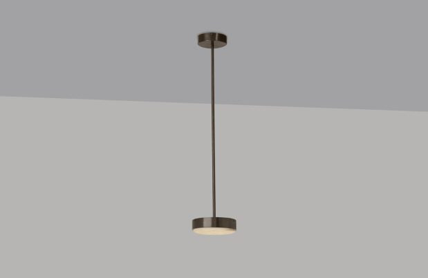 CTO Lighting Anvers Small - DALI-A Pendant Light bronze with honed alabaster-0