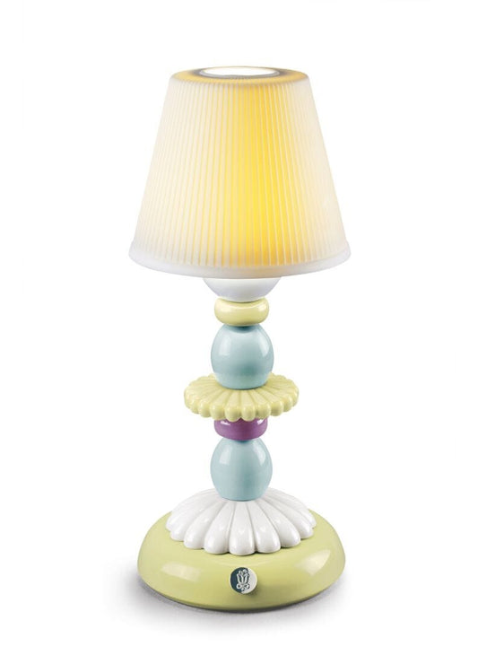 Lladro Lotus Firefly lamp (green & blue)-0