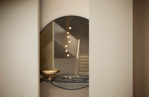 CTO Lighting Mezzo Cluster - Round 8 - DALI-A Pendant Light bronze-0