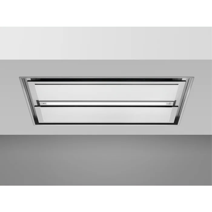 AEG DCK5281HG 120cm Ceiling Hood White Glass